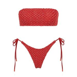 Triangl Swimwear Bandeau Bikini Set
